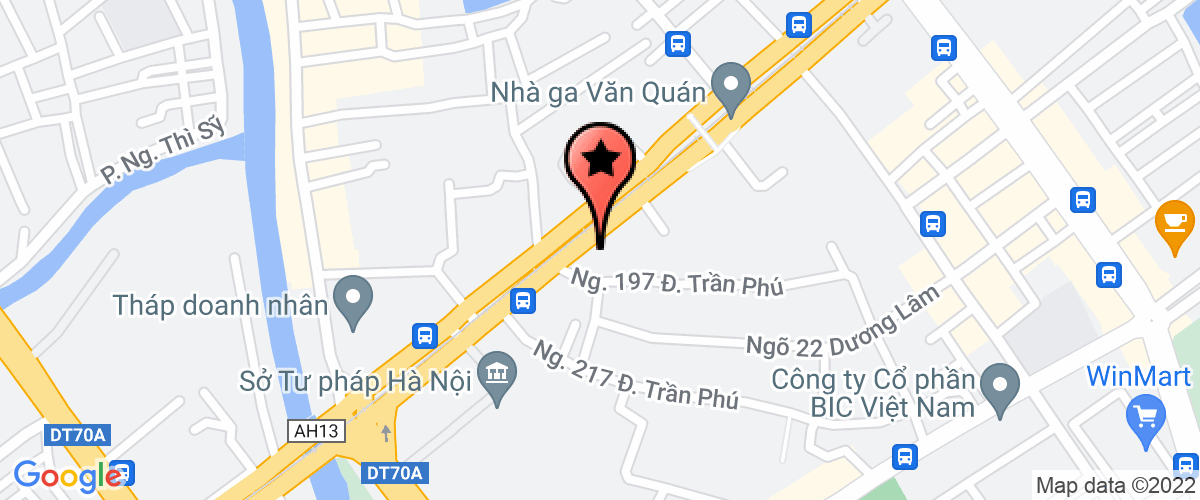 Map go to Tam An Development Company Limited