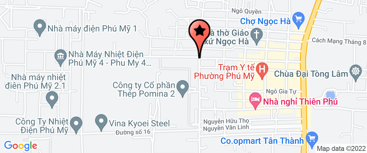 Bản đồ đến Công Ty TNHH TM DV Kim Khí Quang Huy