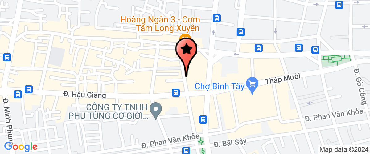 Map go to Dieu Thang Company Limited