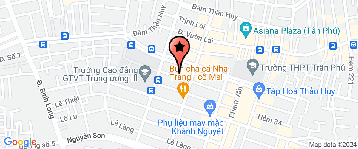 Map go to Pham Nguyen International Import Export Company Limited