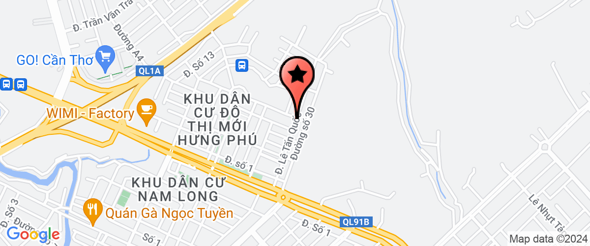 Map go to Thien Ngoc Phuoc Company Limited