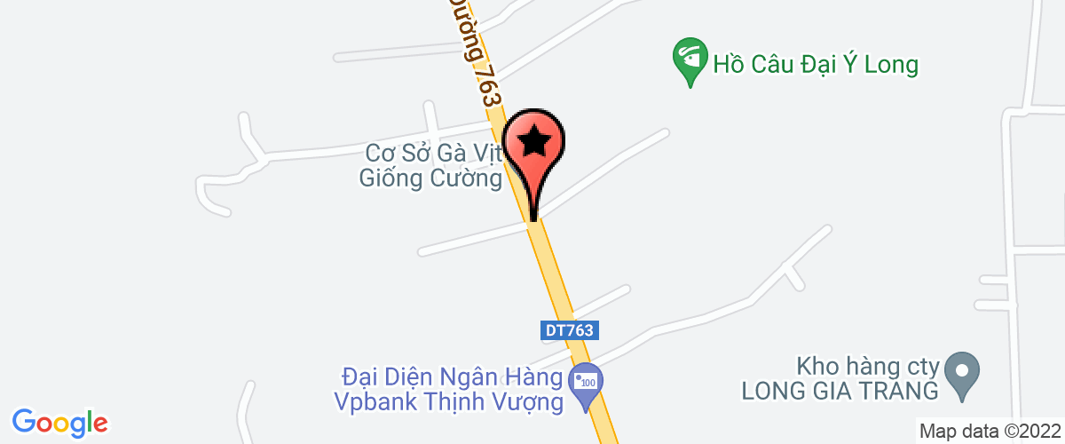 Map go to Trang Viet Agricultual Development Company Limited