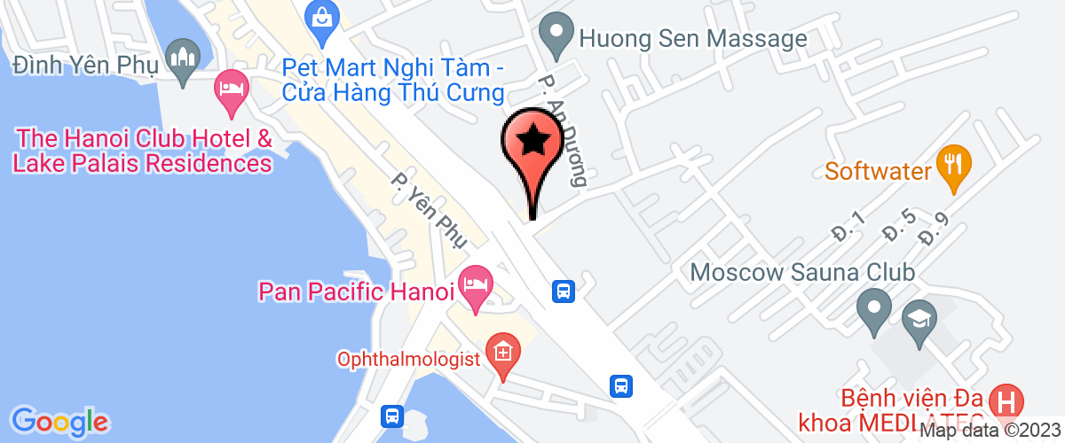 Map go to Bnp Paribas Hanoi Branch