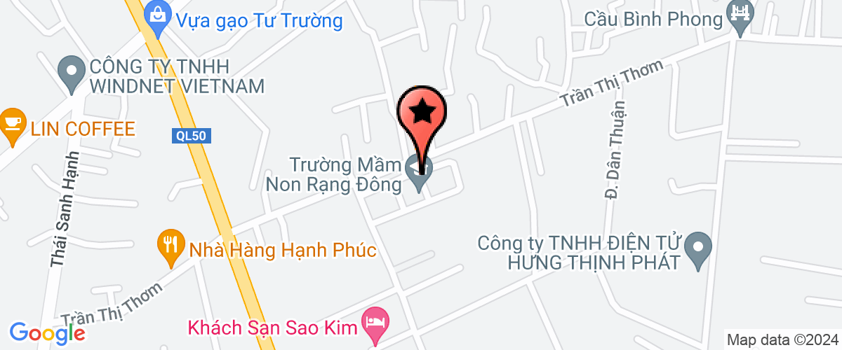 Bản đồ đến Công Ty Trách Nhiệm Hữu Hạn MTV Sản Xuất Kinh Doanh Hk Green