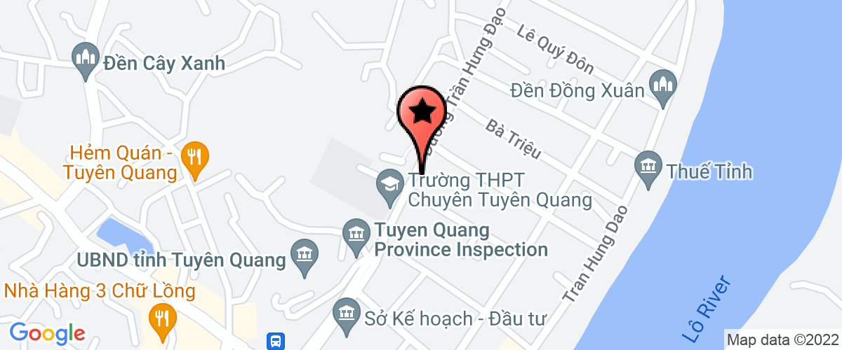 Map go to Van Sac Thanh Investment and Construction Joint Stock Company