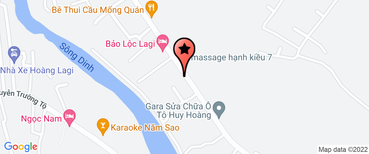 Map go to Viet Phat La Gi Private Enterprise