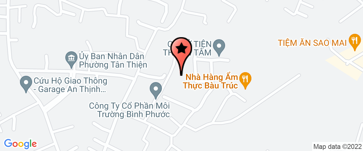 Map go to Tan Tien Phuong Private Enterprise