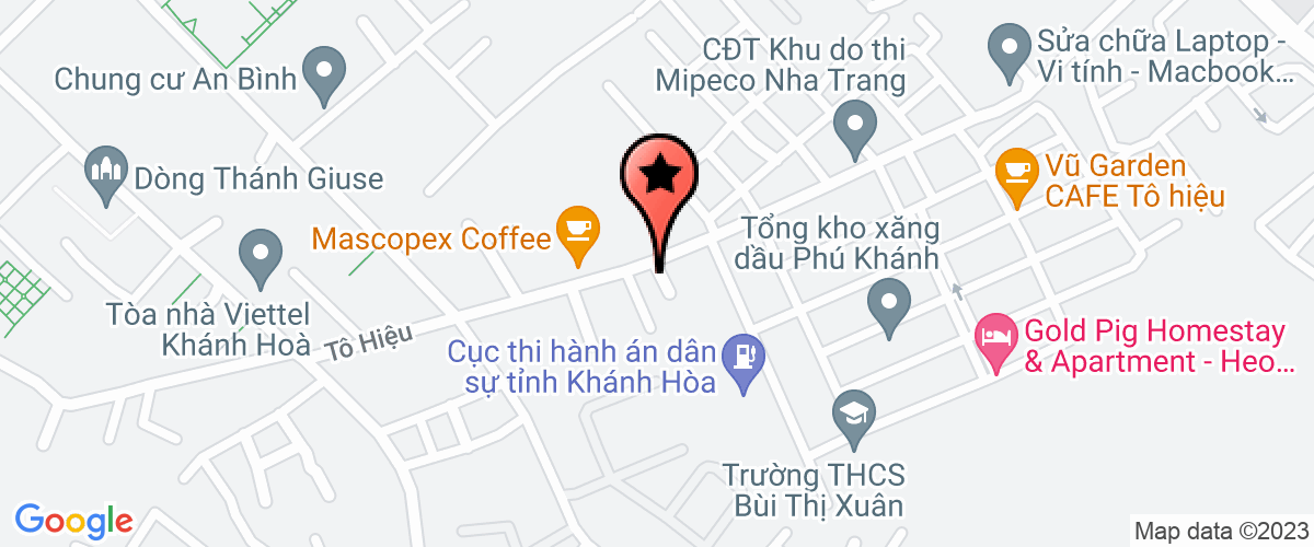Map go to Quyet Thang Nha Trang Company Limited