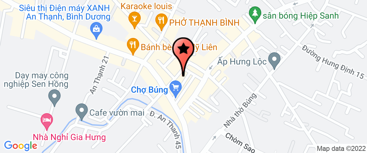 Map go to Tin Dung Nhan Dan An Thanh Fund