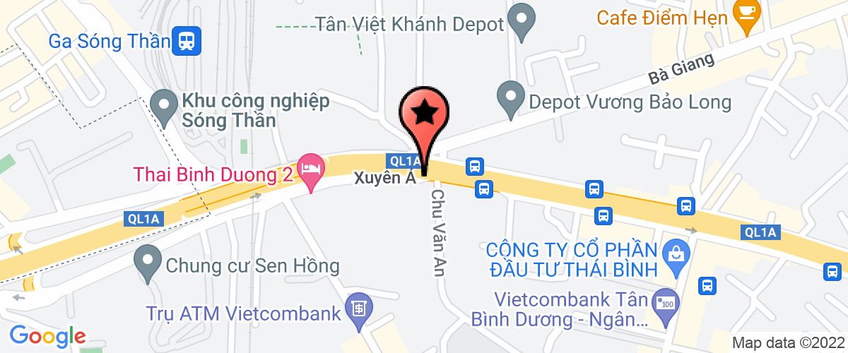Map go to Rung Xuan Co.,Ltd