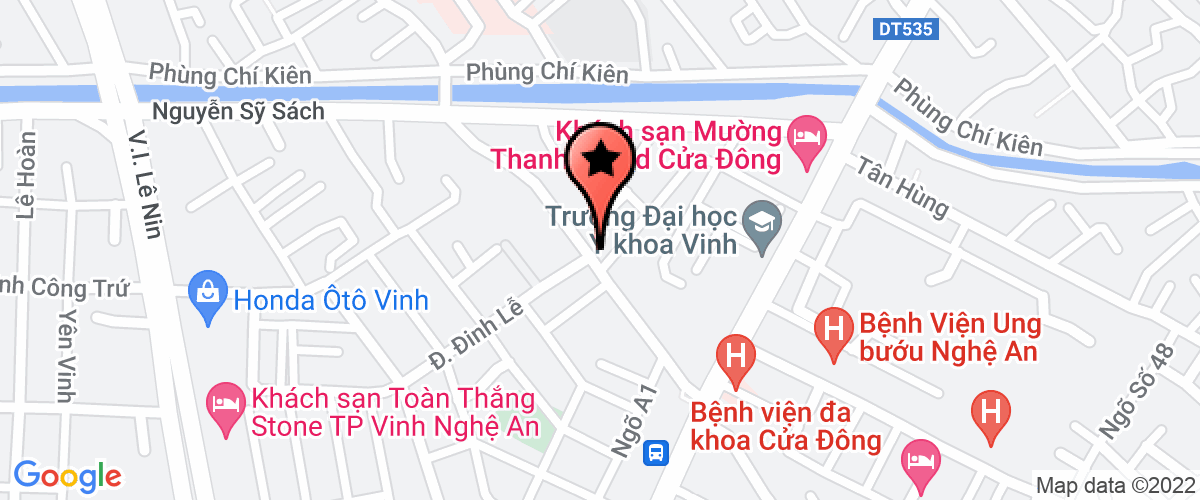 Map go to Thanh An Trading Production Company Limited
