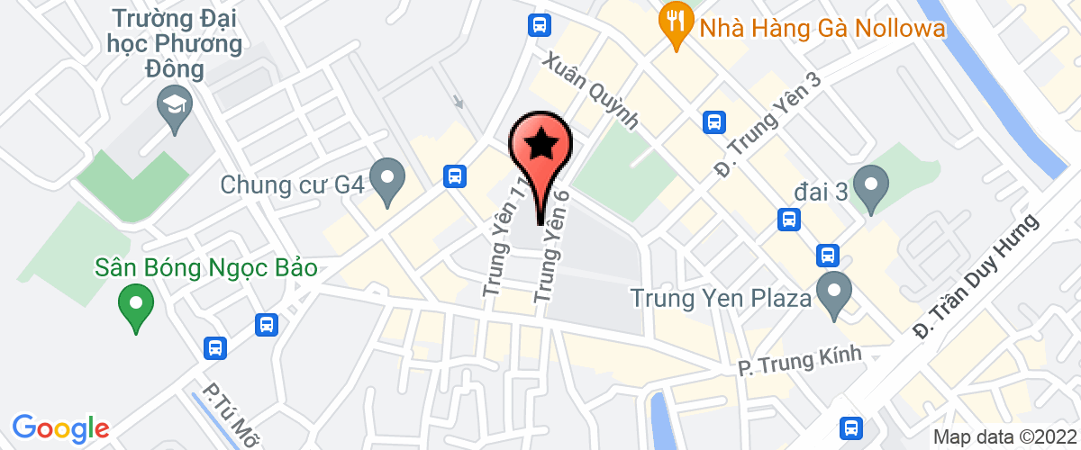 Map go to Truong Hoc Trang Do Joint Stock Company