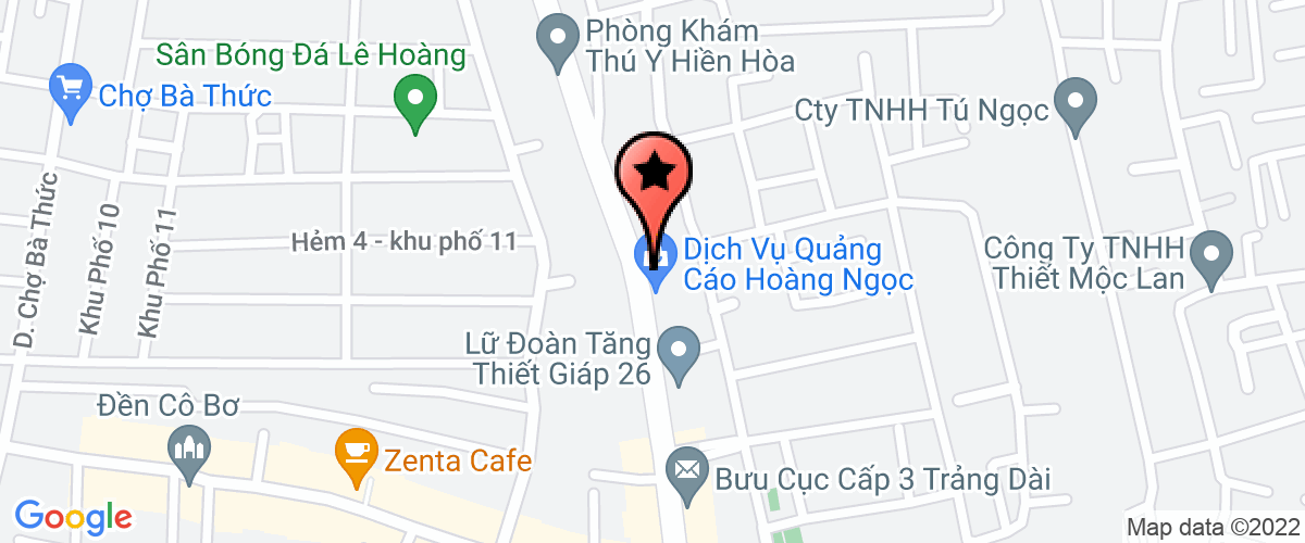 Map go to Cuong Thinh Phat Trading Production Company Limited