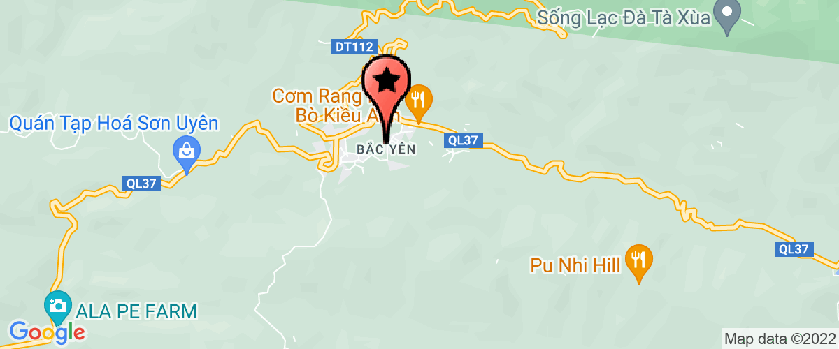 Map go to Phong nong nghiep va PTNN hyen Bac Yen