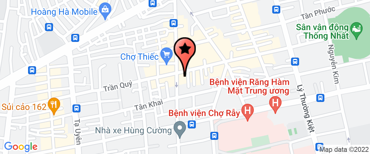 Bản đồ đến Công Ty TNHH Thương Mại Và Dịch Vụ Phú Khang Sài Gòn