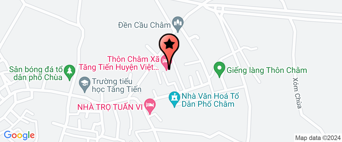 Bản đồ đến Tổ hợp tác dùng nước Thôn Chằm xã Thượng Lan