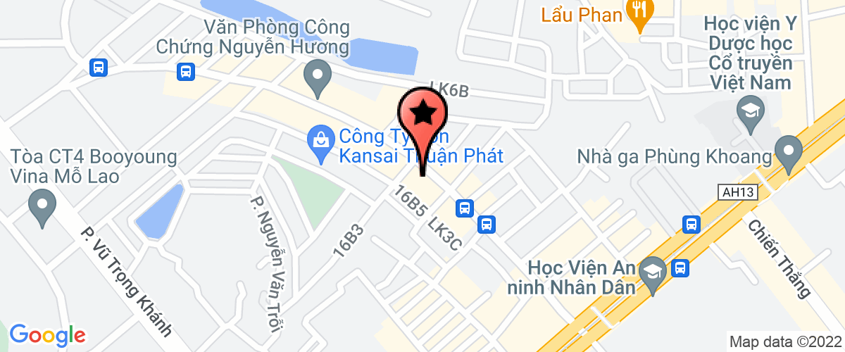 Map go to Bay Ong Vang Joint Stock Company