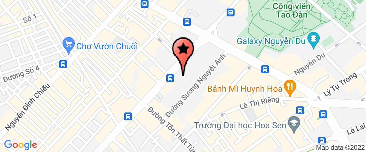 Map go to Thanh Nam Construction and Import Export Joint Stock Company