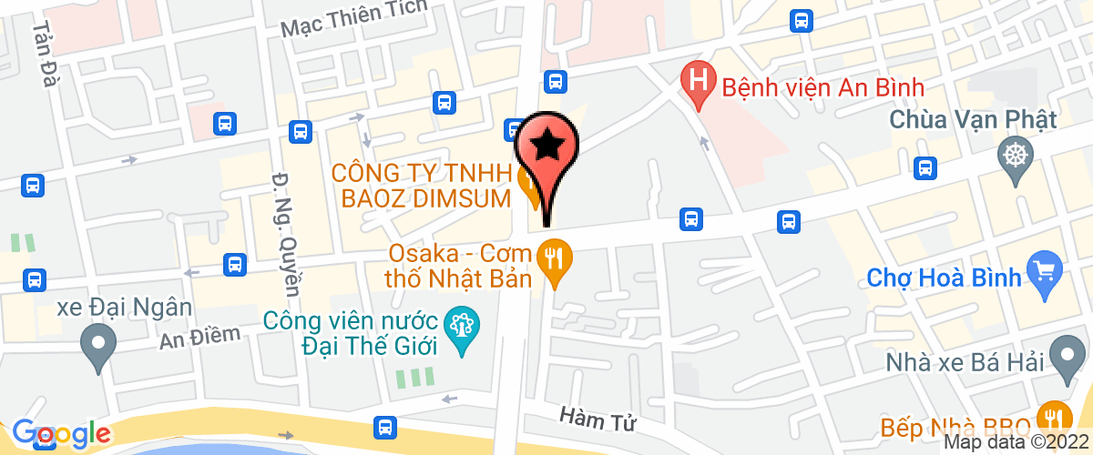 Bản đồ đến Công Ty TNHH Thương Mại Dịch Vụ Du Lịch Huỳnh Tùng