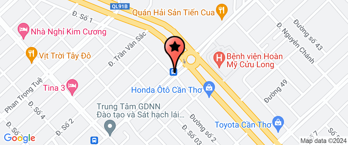 Map go to Tri Hoang Printing Service Trade One Member Company Limited