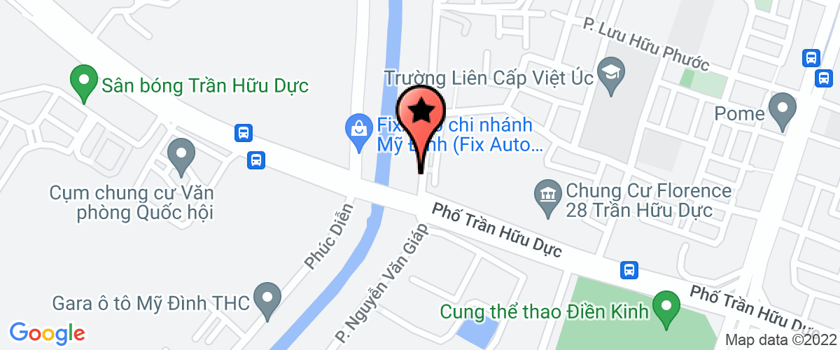 Map go to Tan Dat Phat Ha Noi Commercial and Services Joint Stock Company