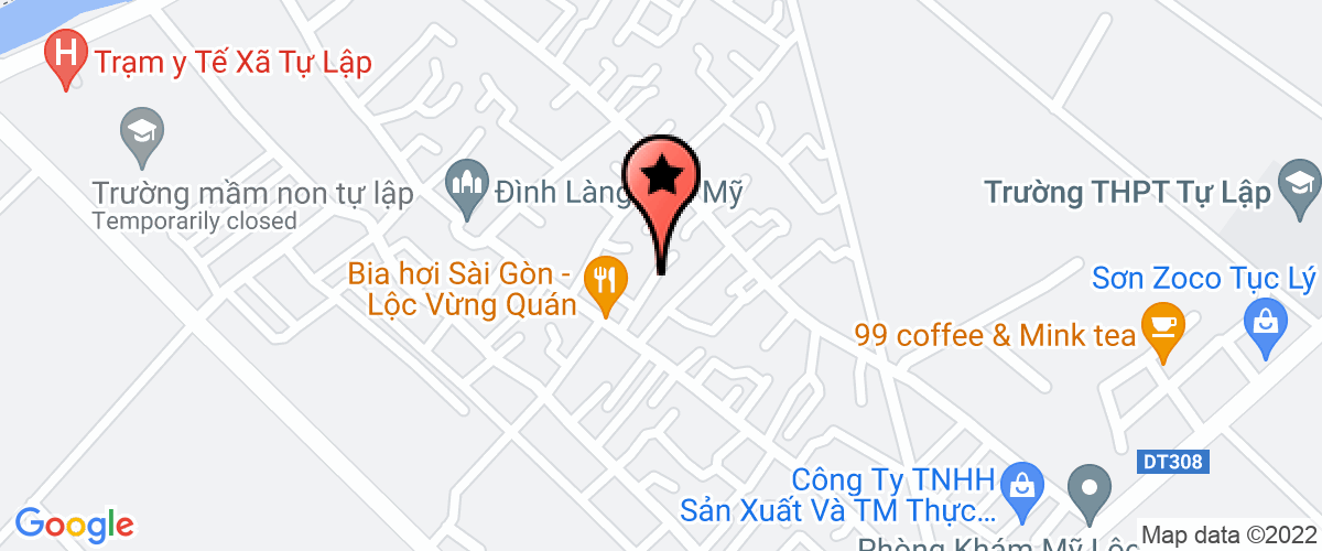 Map go to san xuat va dich vu Quang Vinh Company Limited