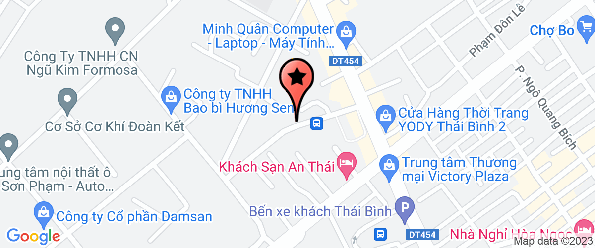 Bản đồ đến Công Ty TNHH Thmc