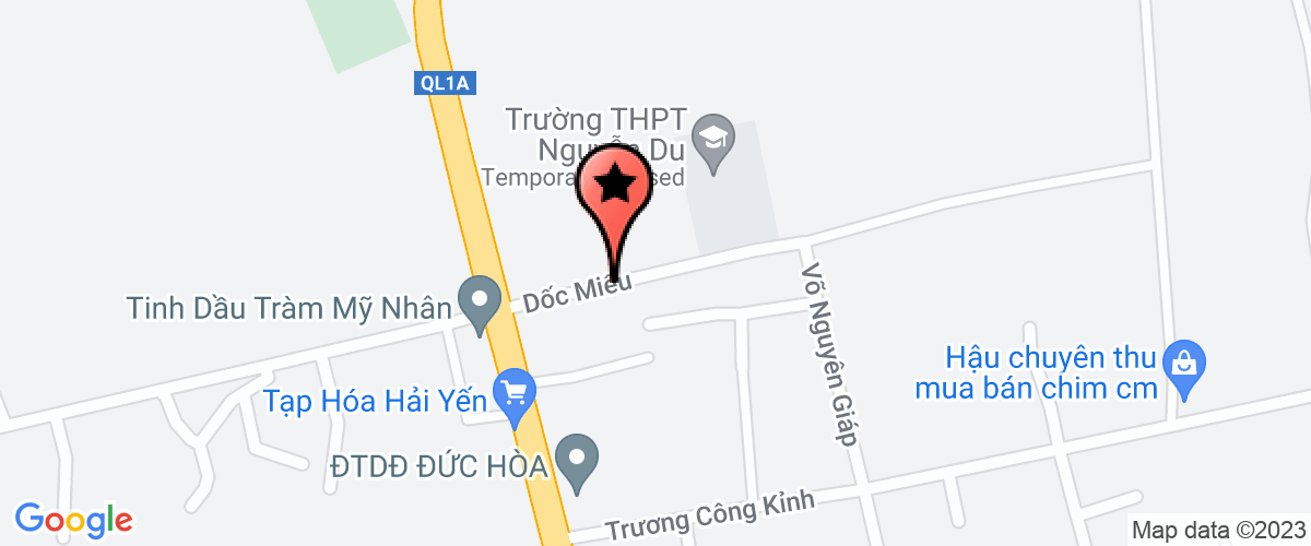 Map go to Duc Thanh Dat Quang Tri Company Limited