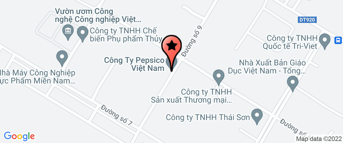 Map go to thep Duc Trien Company Limited