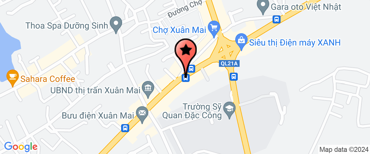 Map go to Tin Phat Service Investment Development Joint Stock Company