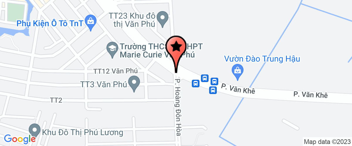Map go to Thanh Nam Trading Investment and General Services Joint Stock Company