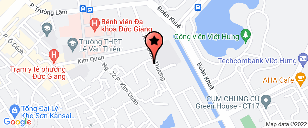 Map go to Bao Anh Food Joint Stock Company