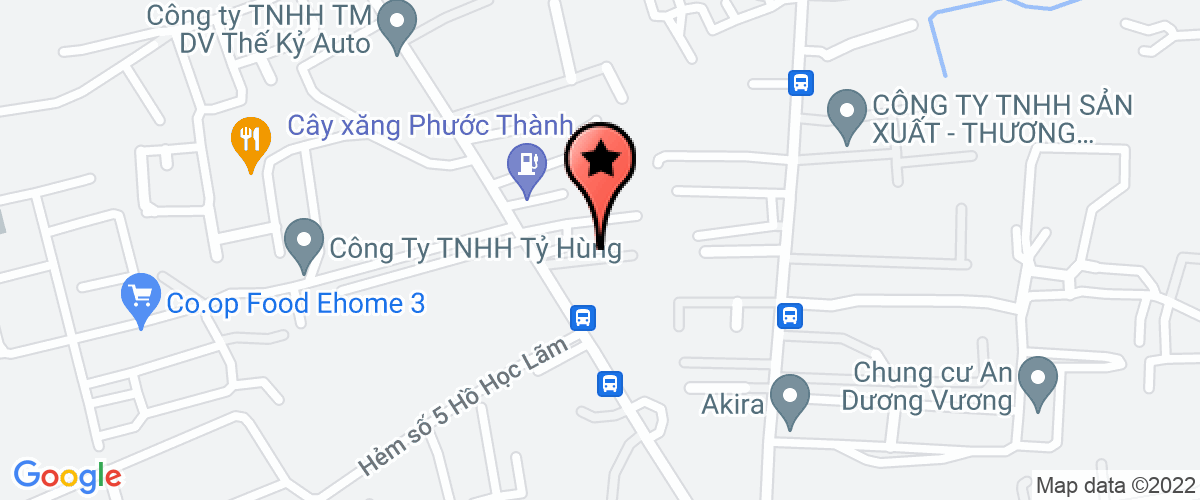 Map go to Thien Phuoc Service Business Company Limited