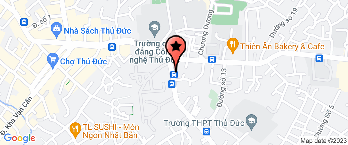 Map go to Hanh Tam An Service Trading Production Company Limited
