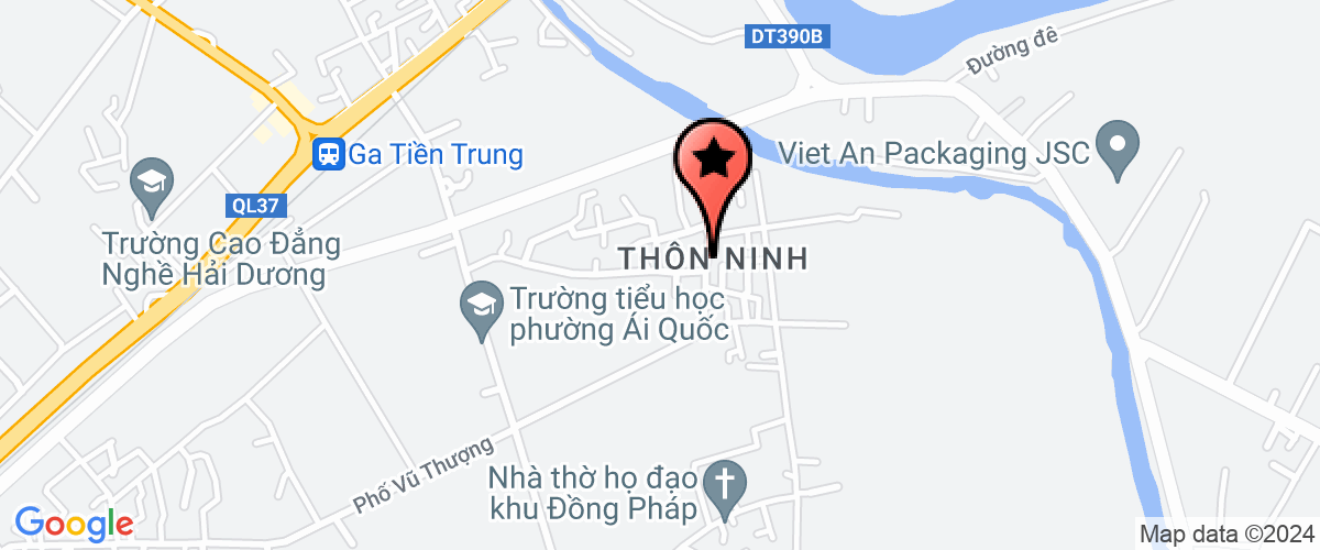 Map go to ai Quoc Secondary School