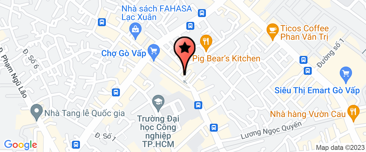 Map go to Branch of  Vang Kim Thanh Hao Business Private Enterprise