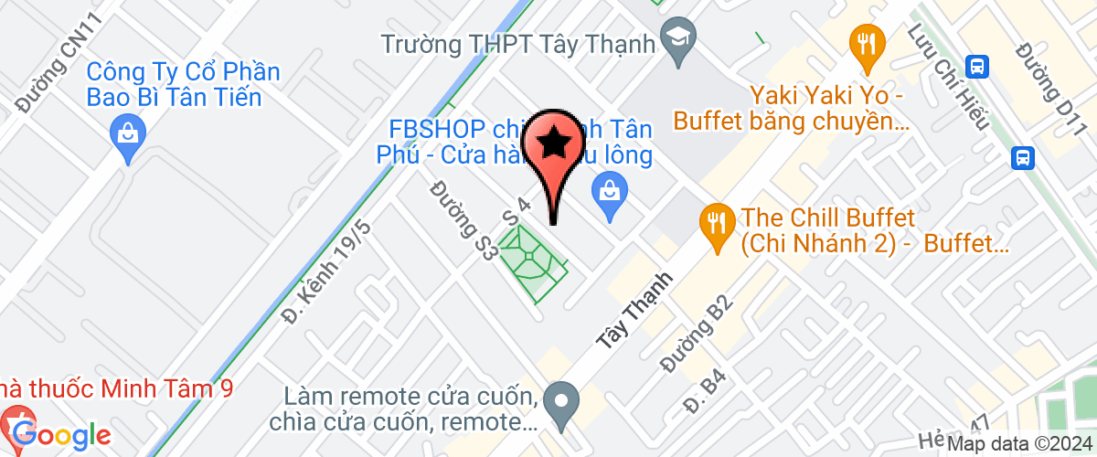 Map go to Dinh Nam Transport Service Trading Company Limited