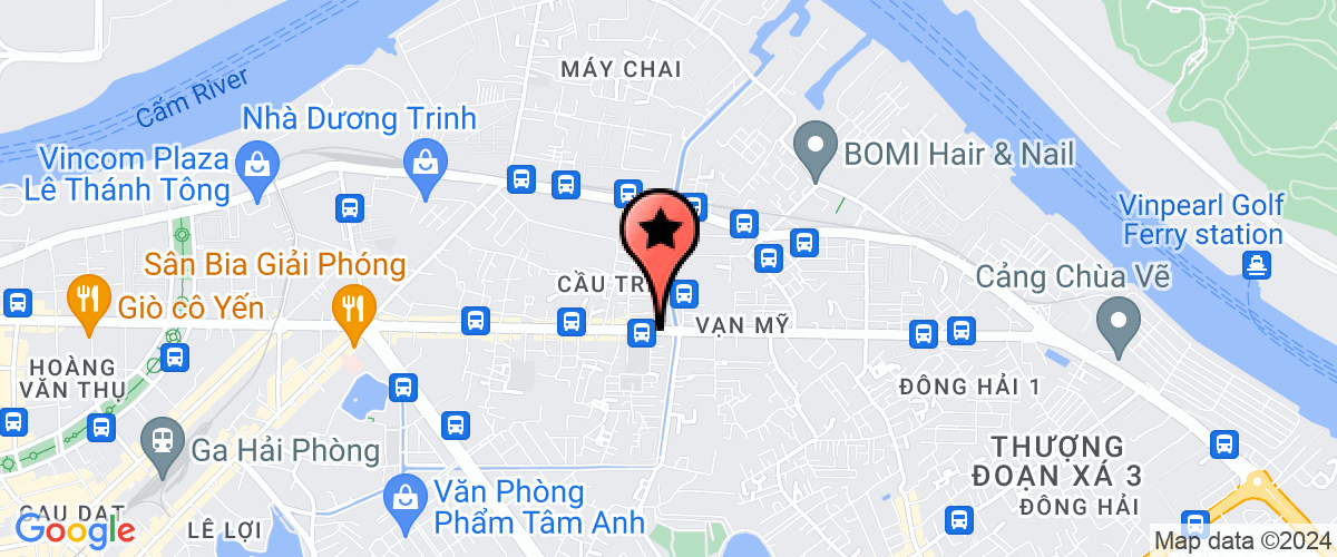 Map go to Thien Cat Import Export Trading Joint Stock Company