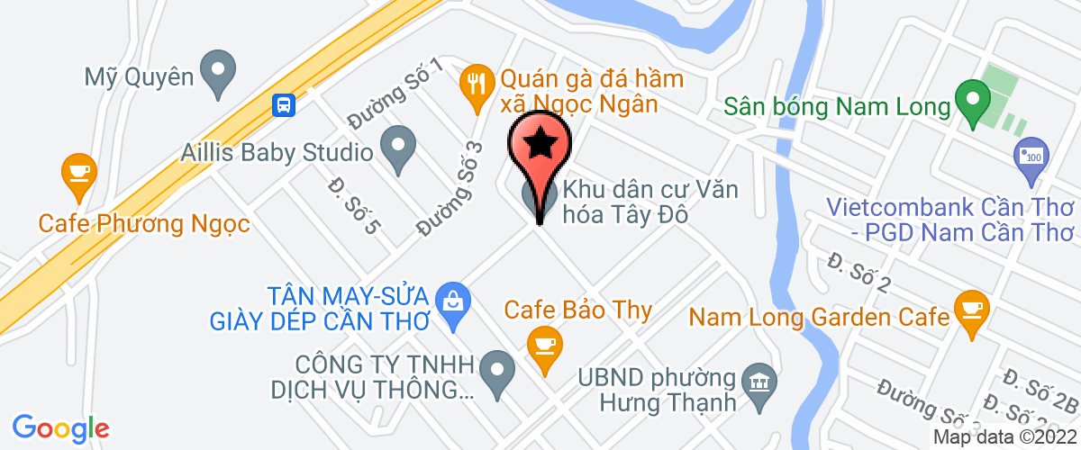 Map go to Thanh Dai Phat Seafood Company Limited