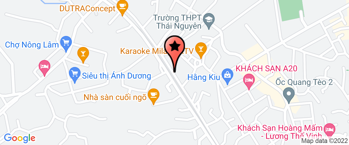 Map go to Thai Nguyen Vintage Company Limited