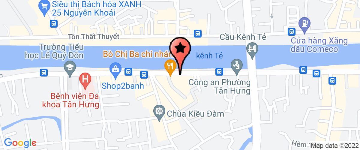 Map go to Thao Nguyen Ngoc Company Limited