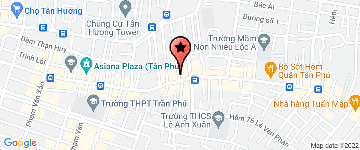 Map go to Thanh Phong Electric Game Private Enterprise